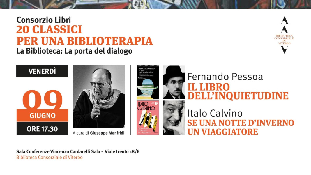 Viterbo – Incontri in biblioteca con Pessoa e Calvino