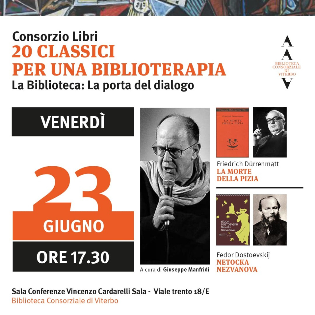 Viterbo – Appuntamento in biblioteca con Dostoevskij