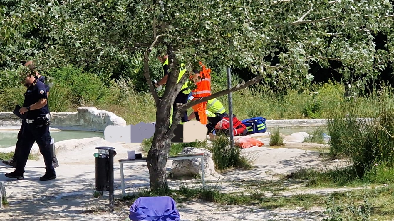 Viterbo – Tragedia al parco termale del Bullicame, muore uomo