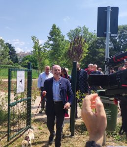 Frosinone – Inaugurato il Parco Jean de La Fontaine