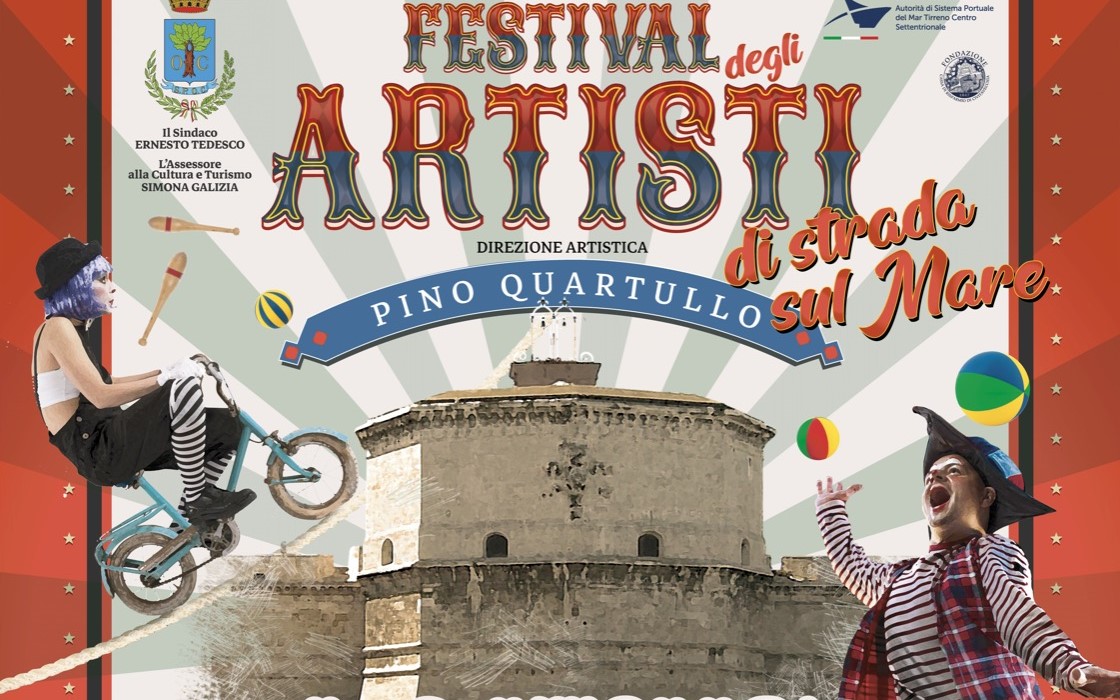 Civitavecchia – Arriva il Festival degli artisti: acrobati, giocolieri, cantanti e musicisti,”sul mare”