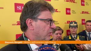 Giorgetti “Malpensa è già strategica, ora si valuti sviluppo cargo”