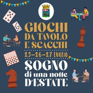Tre giorni con gli scacchi ed i giochi da tavolo a Palazzo dei Priori