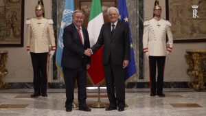 Mattarella “Gravissima decisione della Russia sul grano”