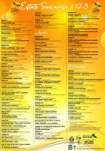 Soriano nel Cimino – Musica, sagre, cinema, sport, solidarietà, cultura e tanto divertimento: sarà un’estate 2023 ricchissima di eventi