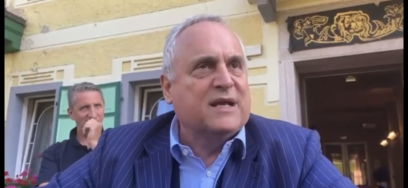 Lazio – Lotito show ad Auronzo, “Ricci? Io li mangio con gli spaghetti” (VIDEO)