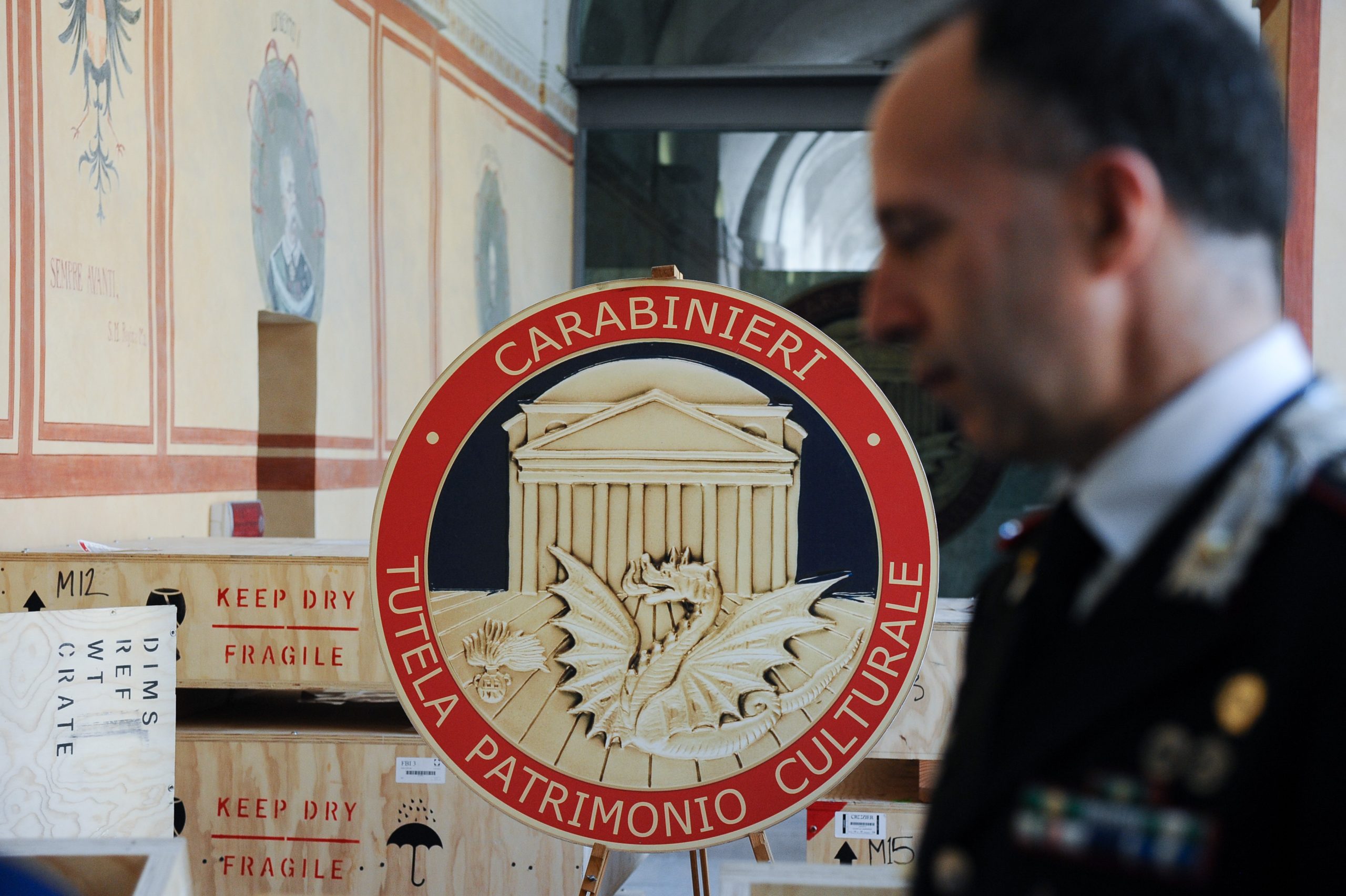 Ceprano – Restituito a museo un mortaio in pietra di epoca romana