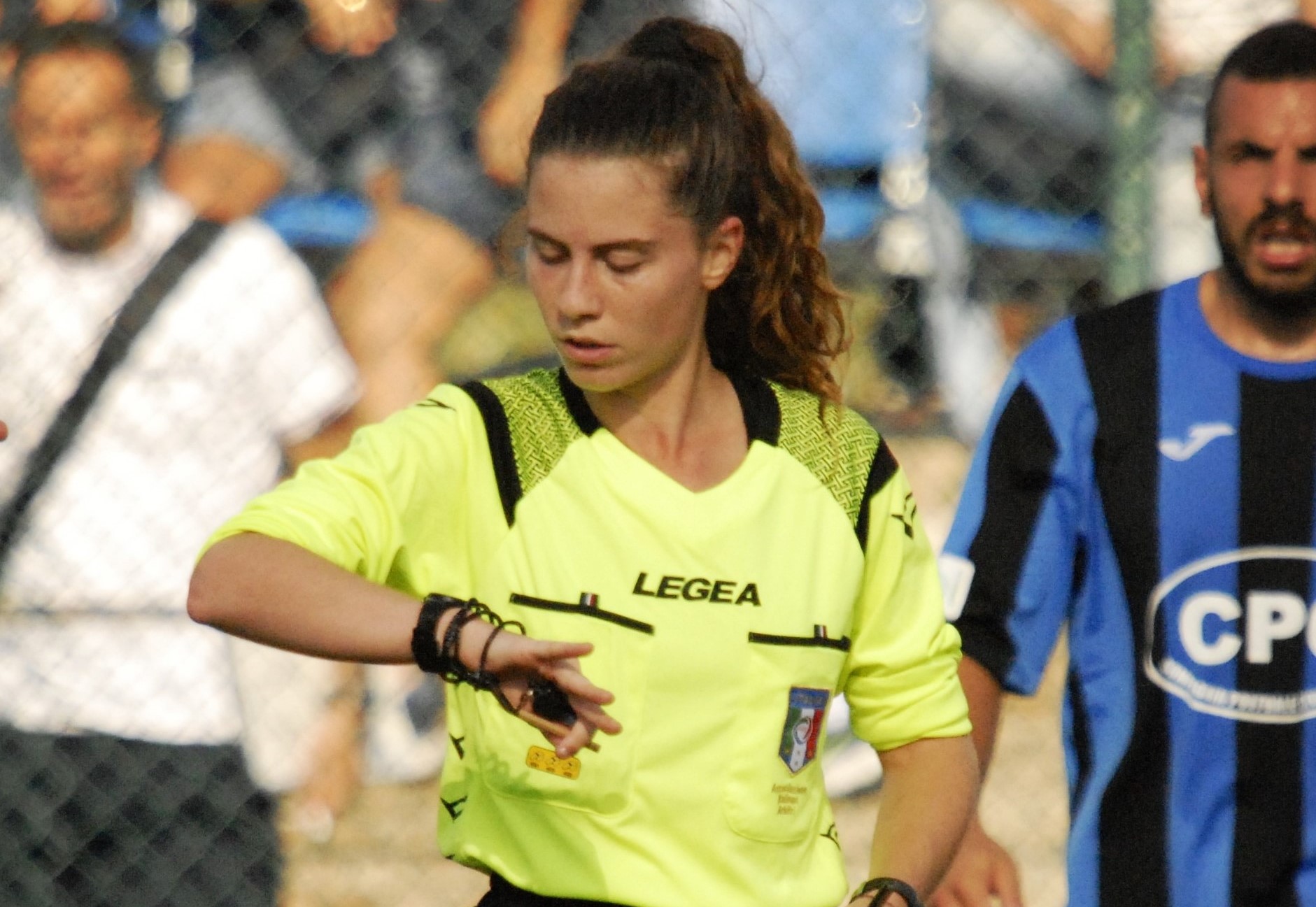 Viterbo – Silvia Stavagna arbitro in serie D, unica donna del Lazio