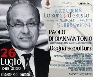 Canino – Iniziano “Le sere azzurre d’estate”, ci sarà anche Osho