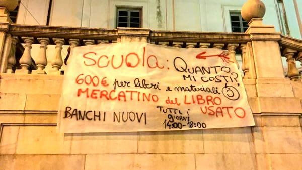 Civitavecchia – Rete degli studenti medi in campo contro il caro libri