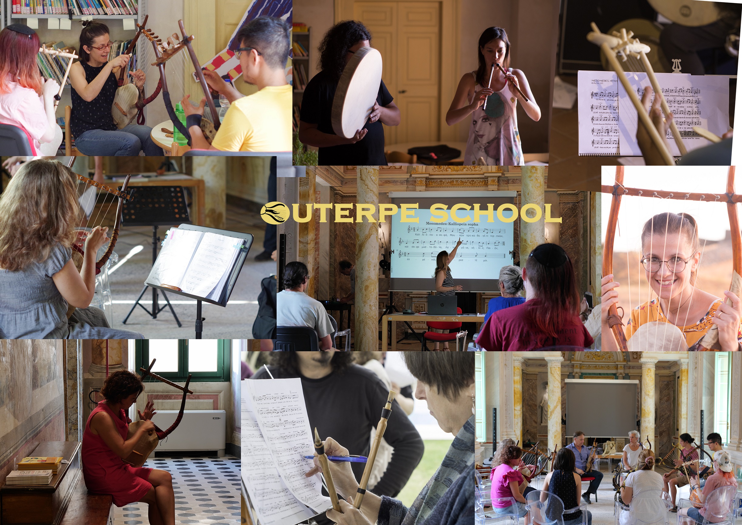 Tarquinia – La scuola Euterpe di “nuova musica antica” per un corso unico di antica lira greca