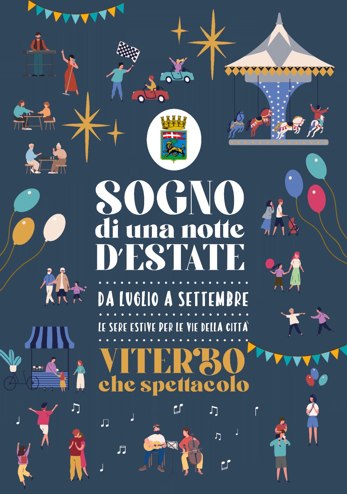 “Sogno d’una notte d’estate”: spettacoli, concerti ed eventi nella città dei papi