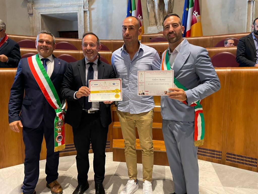 Roma – XXI edizione del Concorso Enologico Città del Vino, tra i premiati anche i vini “vulcanici”