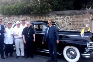 La Cadillac di Pio XII torna a Santa Marinella