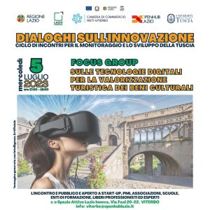“Dialoghi sull’innovazione della Tuscia”, incontro gratuito allo Spazio Attivo di Viterbo