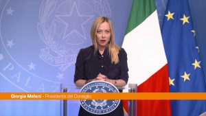 Ucraina, Meloni “La Russia ritiri le truppe, serve una pace giusta”