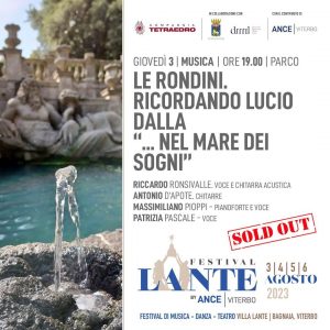 Festival Lante, sold out i quattro appuntamenti