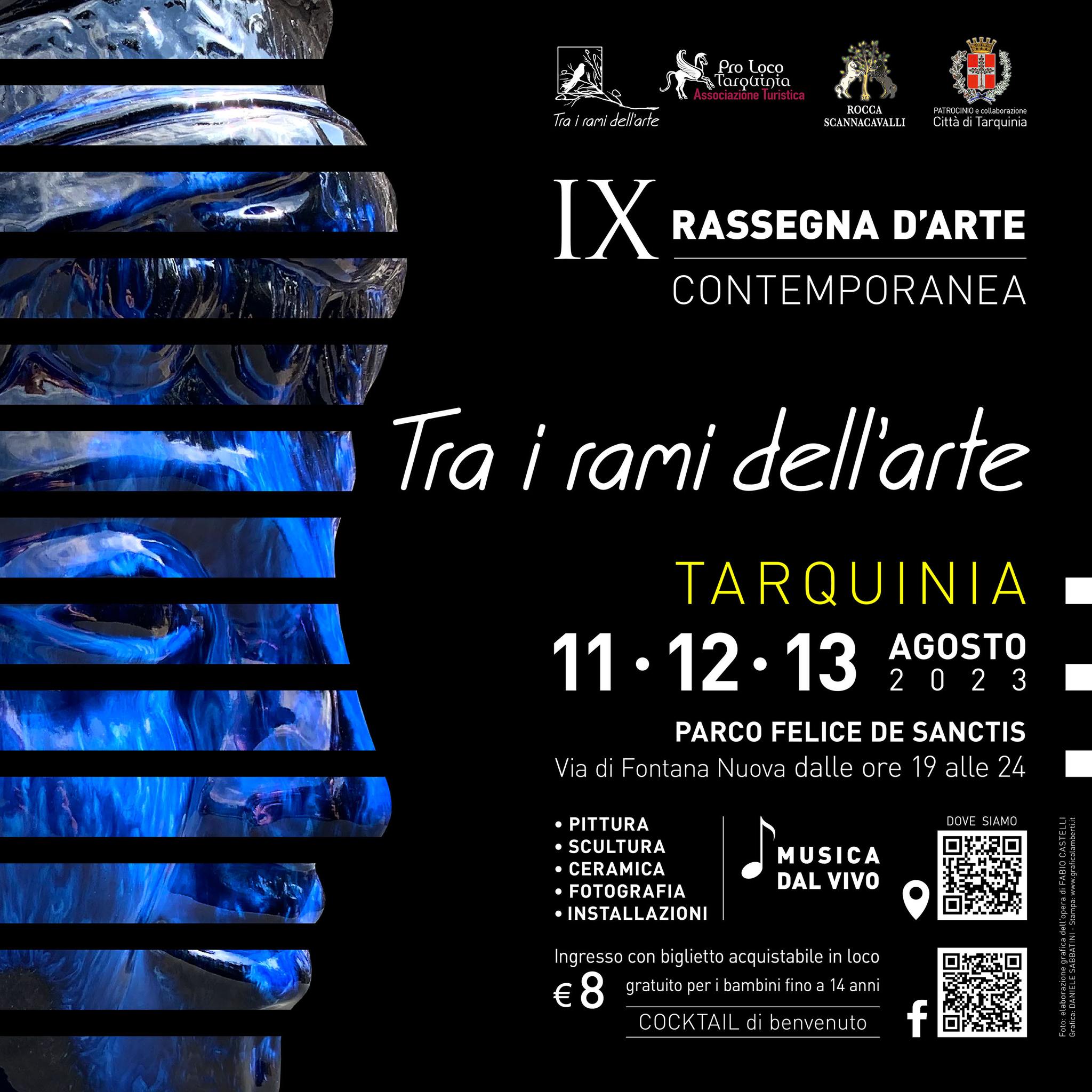 Gli artisti tarquiniesi alla rassegna “Tra i rami dell’arte”