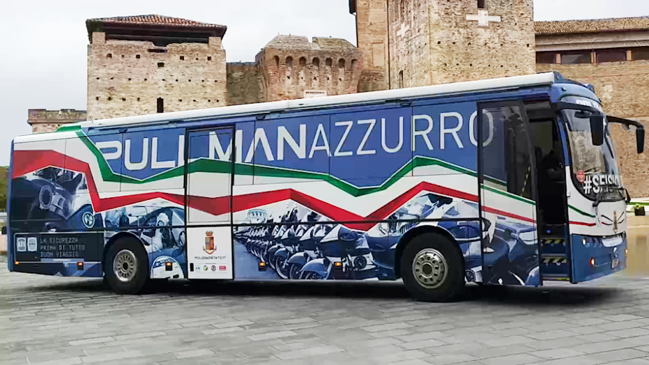 Viterbo – “Guida in stato di ebbrezza” con il Pullman azzurro della polizia
