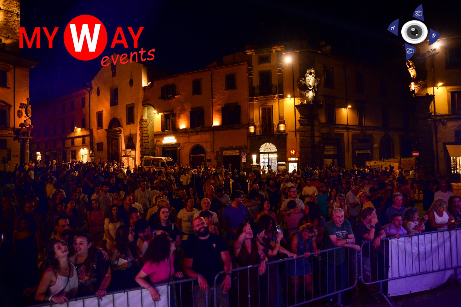 Viterbo, tutti in piazza del Comune a ballare con il MyWay in Tour
