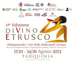 Tarquinia – Stasera alle 20 apre i battenti il DiVino Etrusco