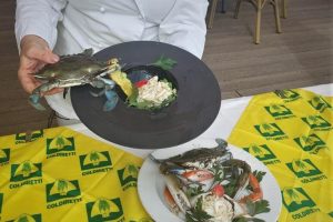 Dall’insalata agli spaghetti, il granchio blu arriva a tavola