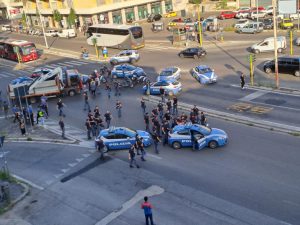 Roma – Non si ferma all’alt, maxi inseguimento per le vie del centro