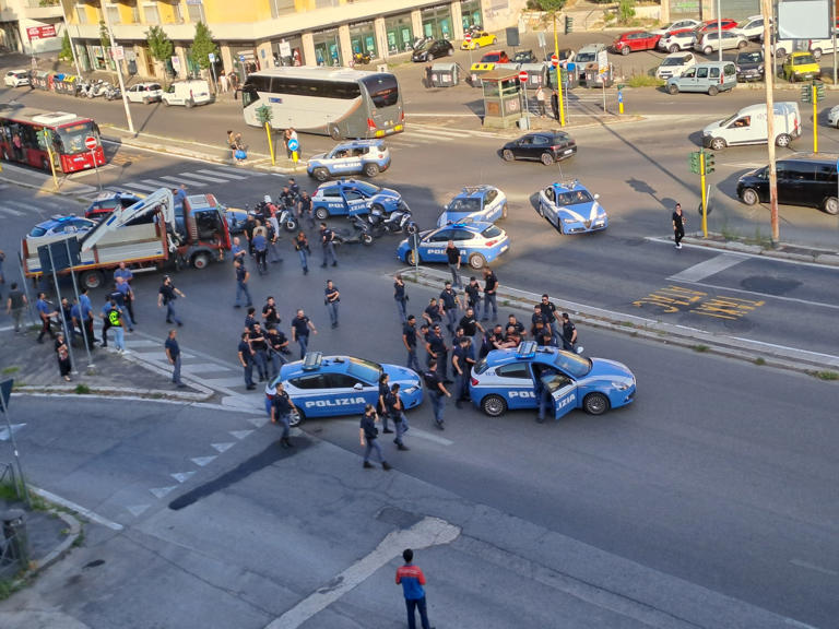 Roma – Non si ferma all’alt, maxi inseguimento per le vie del centro
