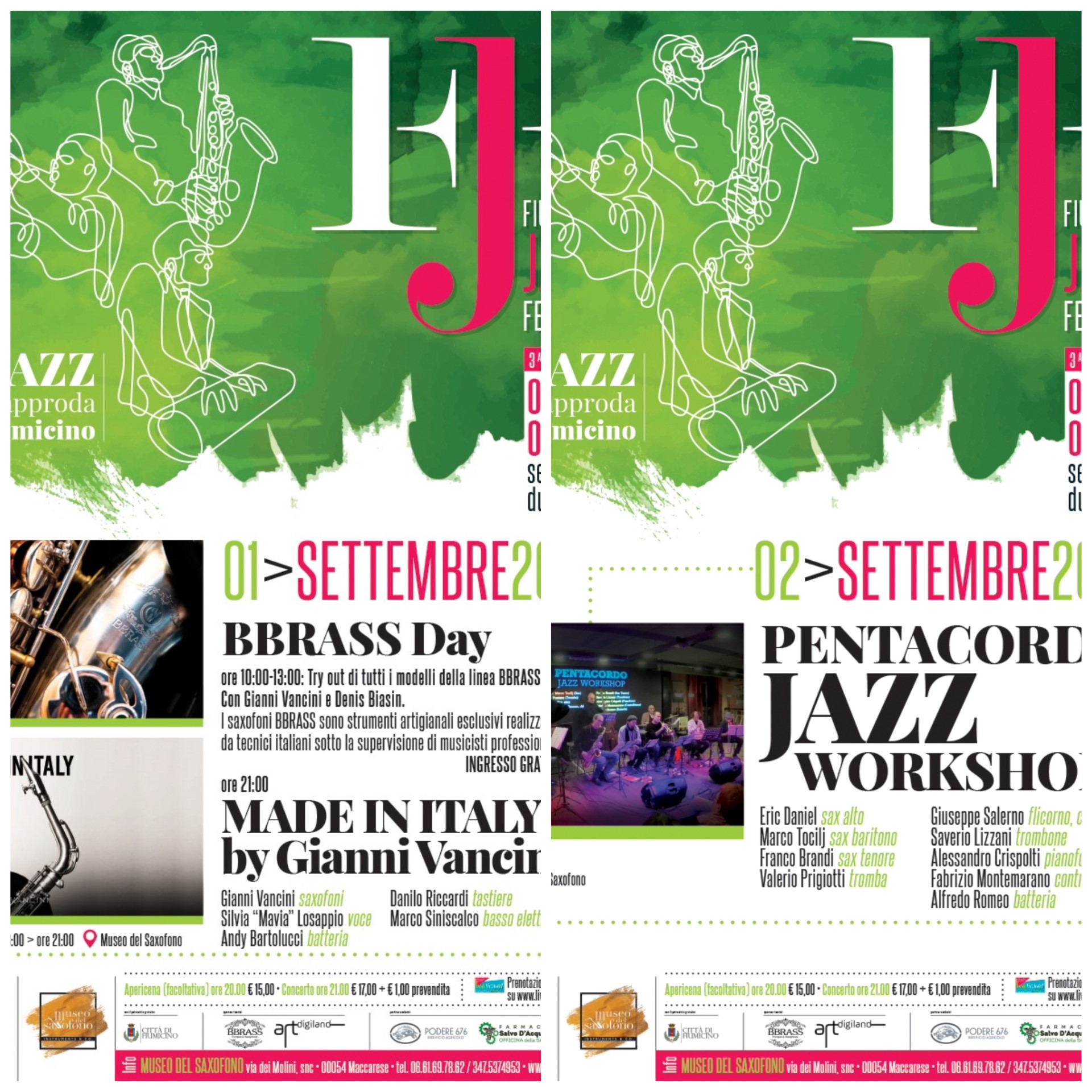 Musica, venerdì al Museo del Saxofono prende il via il Fiumicno Jazz Festival