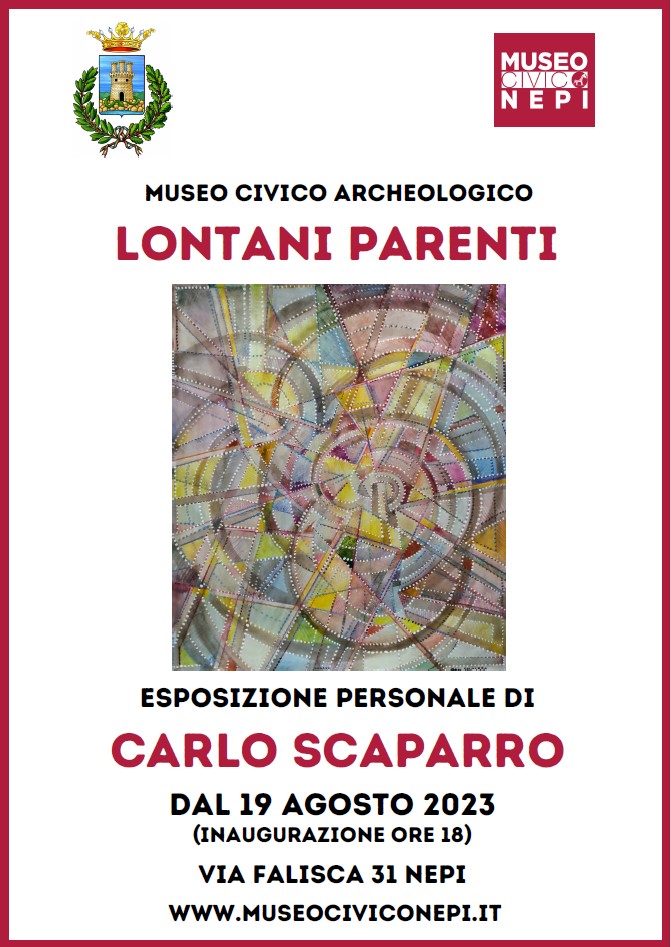 “Lontani parenti”, taglio del nastro a Nepi per la mostra di Carlo Scaparro
