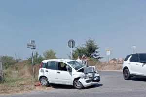 Cerveteri, carambola a Via Fontana Morella: si scontrano quattro auto