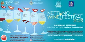 Domenica 3 settembre torna il “Nettuno Wine Festival”