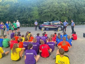 Piansano (Vt) – I ragazzi del grest incontrano i carabinieri nel pomeriggio della legalità