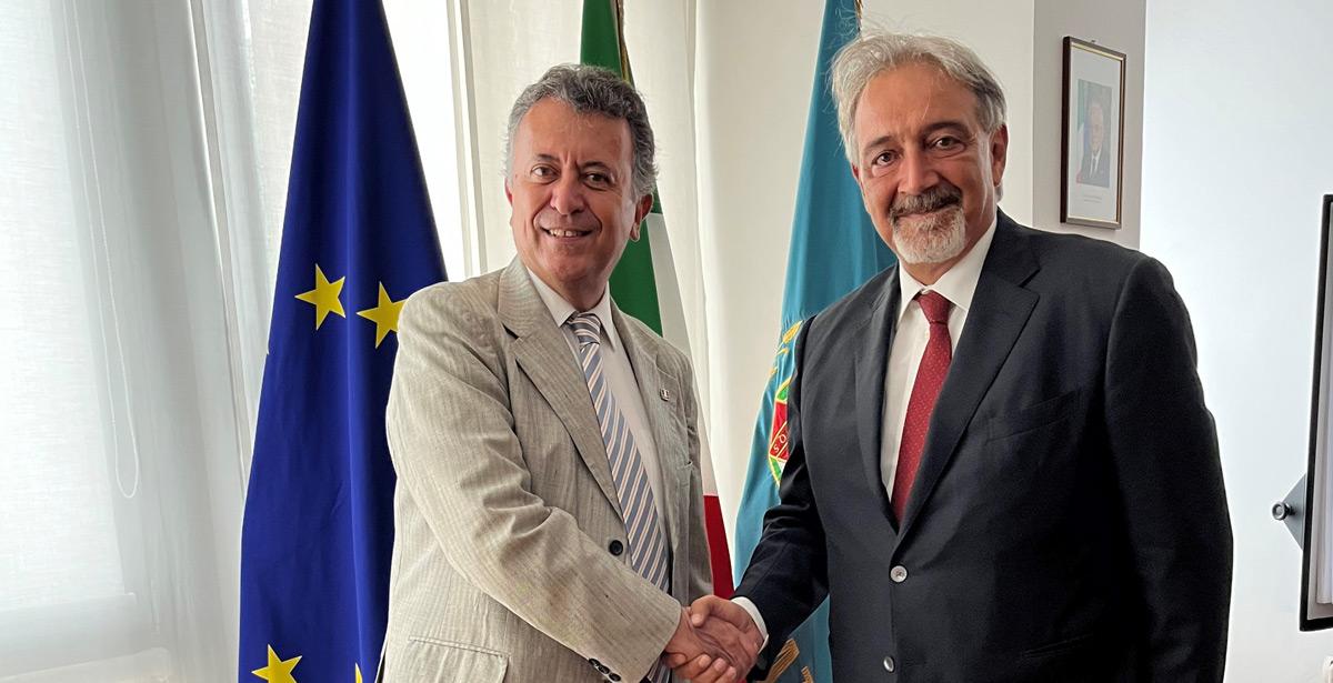 Lazio – Presidente Rocca riceve l’Ambasciatore del Messico, Carlos Garcia de Alba