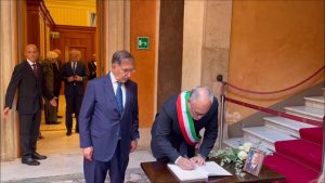 Napolitano, l’omaggio di Gualtieri in Senato