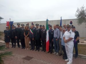 Santa Marinella rende omaggio al carabiniere Andrea Moneta