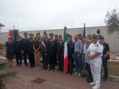 Santa Marinella rende omaggio al carabiniere Andrea Moneta
