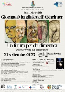 Alzheimer, a Santa Marinella un pomeriggio speciale per dare un futuro a chi dimentica