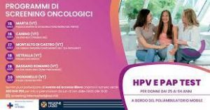 Screening oncologico, a Civita e Oriolo il truck itinerante della Regione