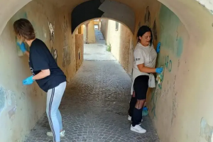 Allumiere – Deturpato uno dei simboli della Contrada Burò