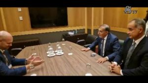 La Russa incontra il presidente del Parlamento israeliano