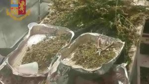 Anzio, un quintale di droga nel capannone: arrestati otto pusher