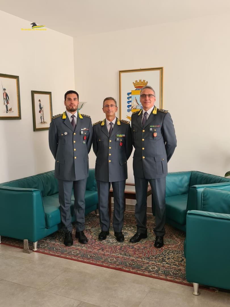 Tarquinia – Pierluigi Licchetta nuovo comandante della Guardia di finanza