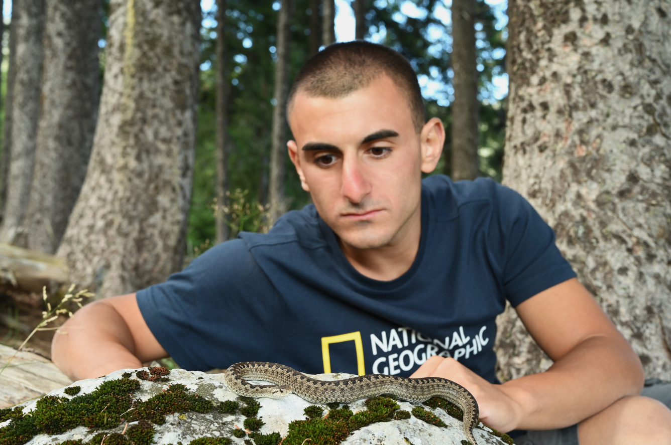 Roma – L’ambientalista Sebastian Colnaghi sulle tracce della Vipera dell’Orsini tra Lazio e Abruzzo