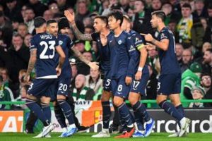 Emozioni Champions, Lazio ancora all’ultimo respiro: sbancato Celtic Park