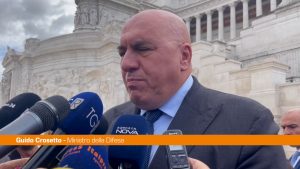 Crosetto “L’Altare della Patria rappresenta pezzo della nostra storia”