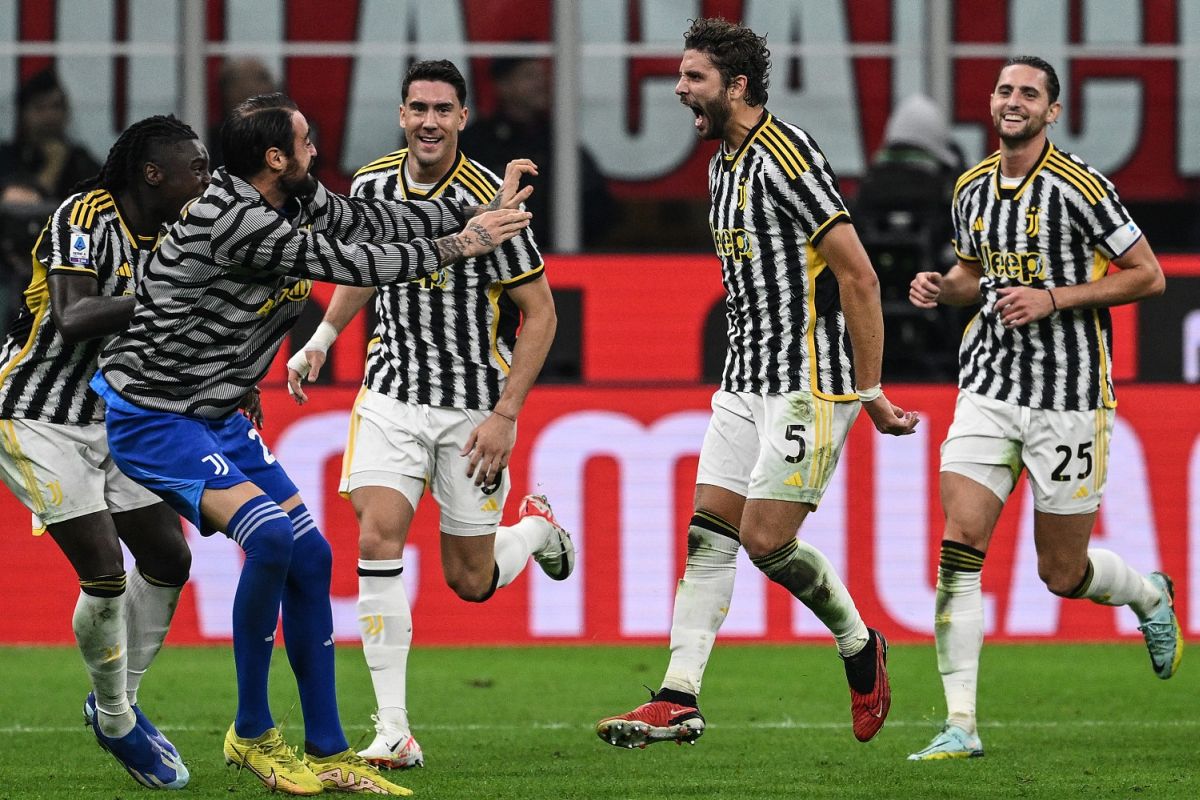Serie A. Colpo grosso Juve: decide Locatelli, 1-0 a San Siro col Milan. Sale l’Atalanta del Gasp