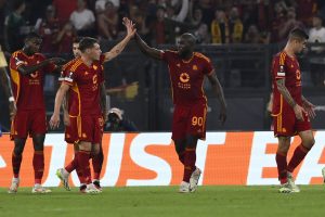 AS Roma, poker e serenità: Lukaku e doppio Belotti, 4-0 al piccolo Servette