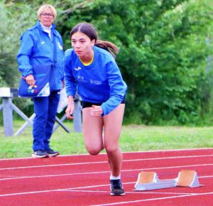 Matilde Casini doppia medaglia d’oro alle gare regionali di atletica