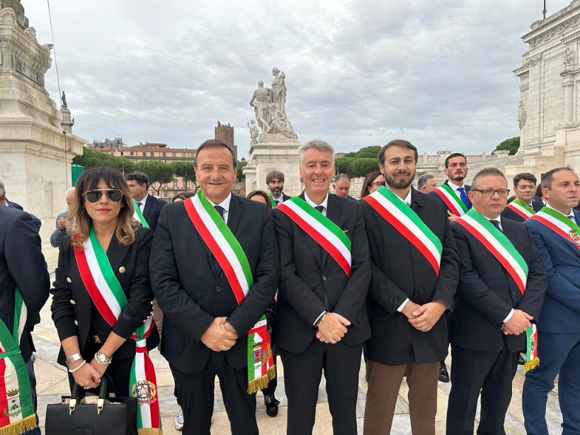 Il Sindaco di Rieti, Daniele Sinibaldi, al primo forum sulla sicurezza della Regione Lazio